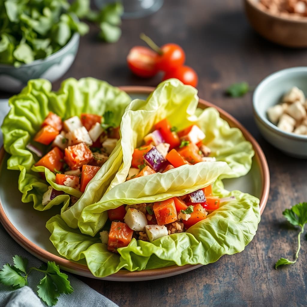 Antipasto sommer salatwraps