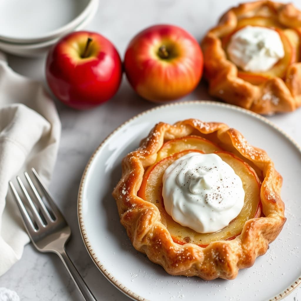 Apple Crostatas