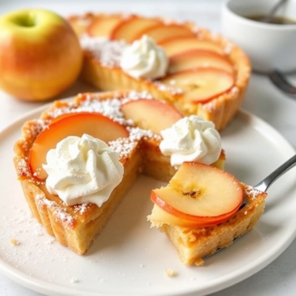 Apple Financier Tart