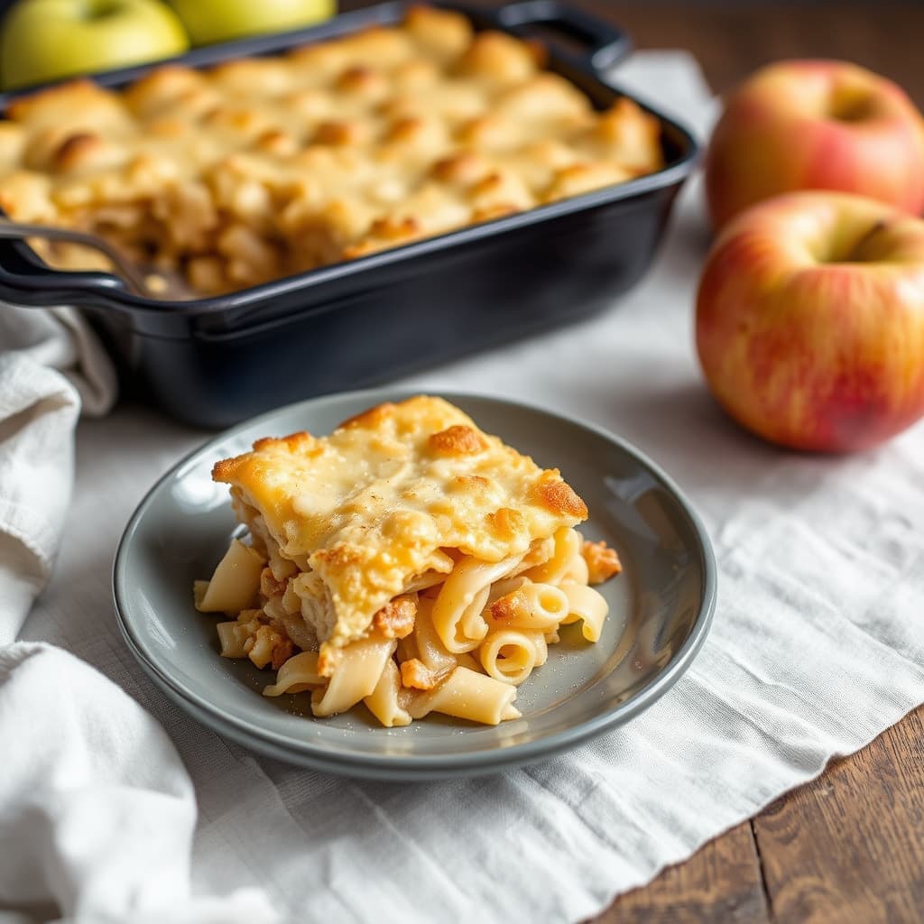 Apple Nudel Kugel