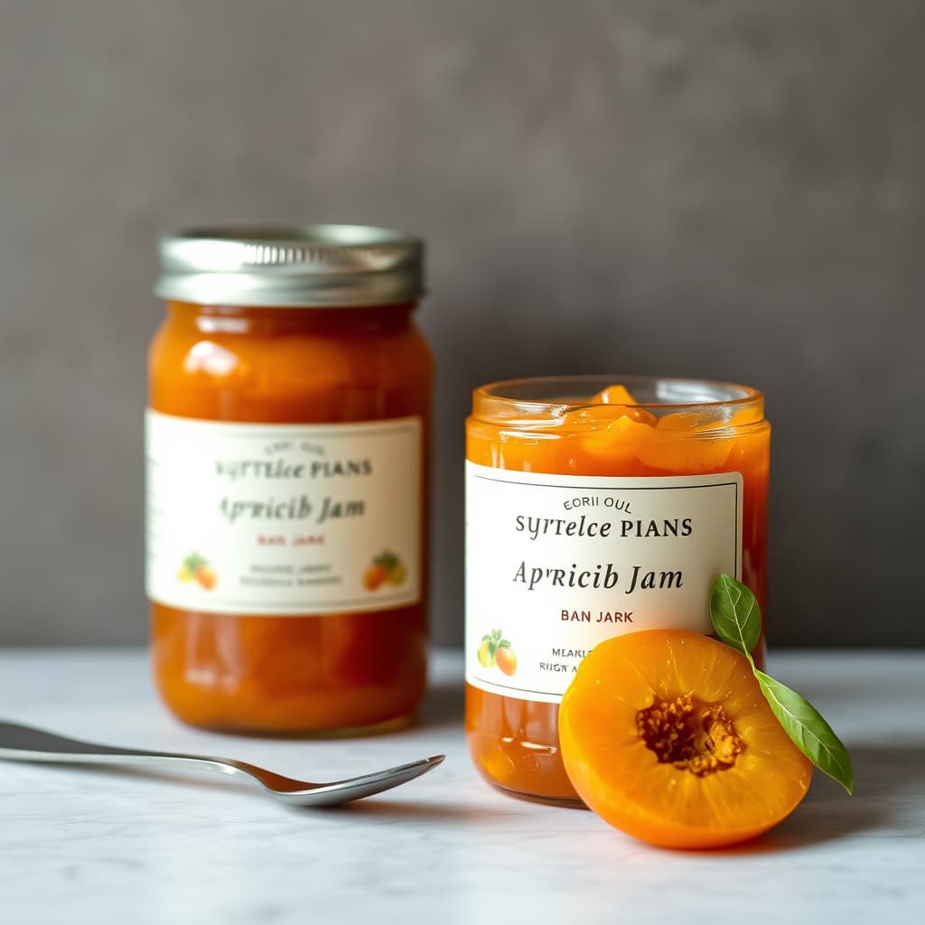 Aprikos- og rieslingsyltetøy