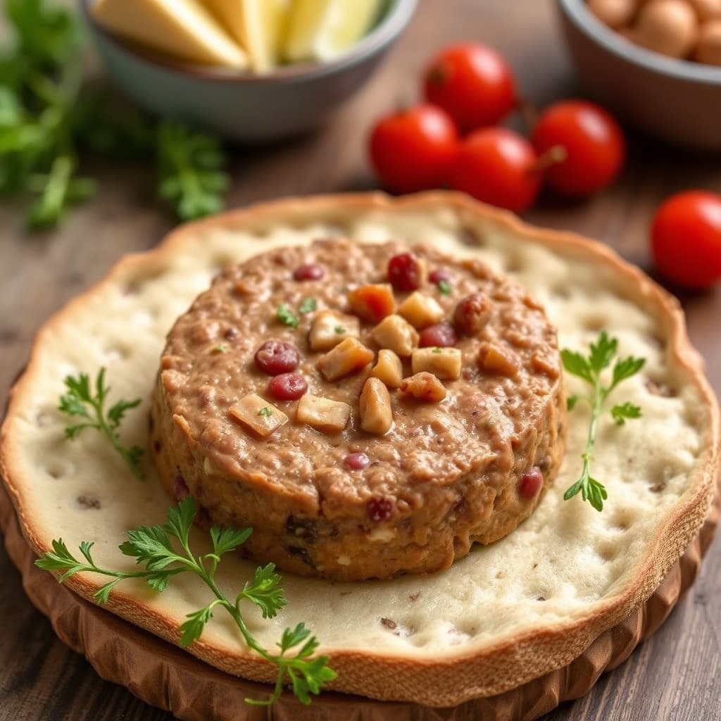 Armensk bønne- og valnøttpåte