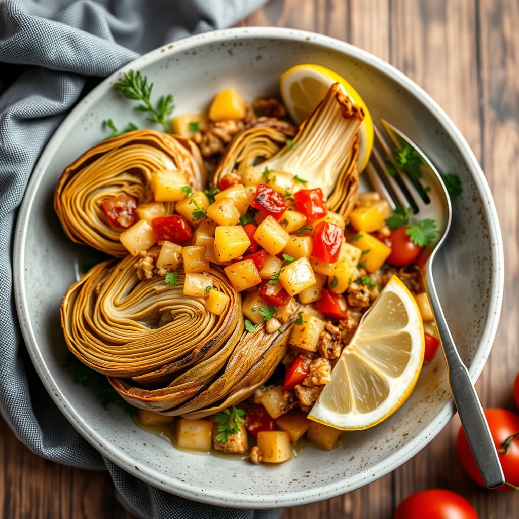 Artisjokker en Escabeche