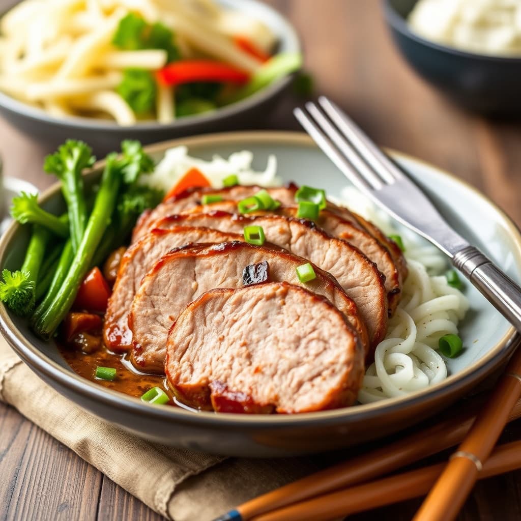 Asiatisk svinefilet Fallom