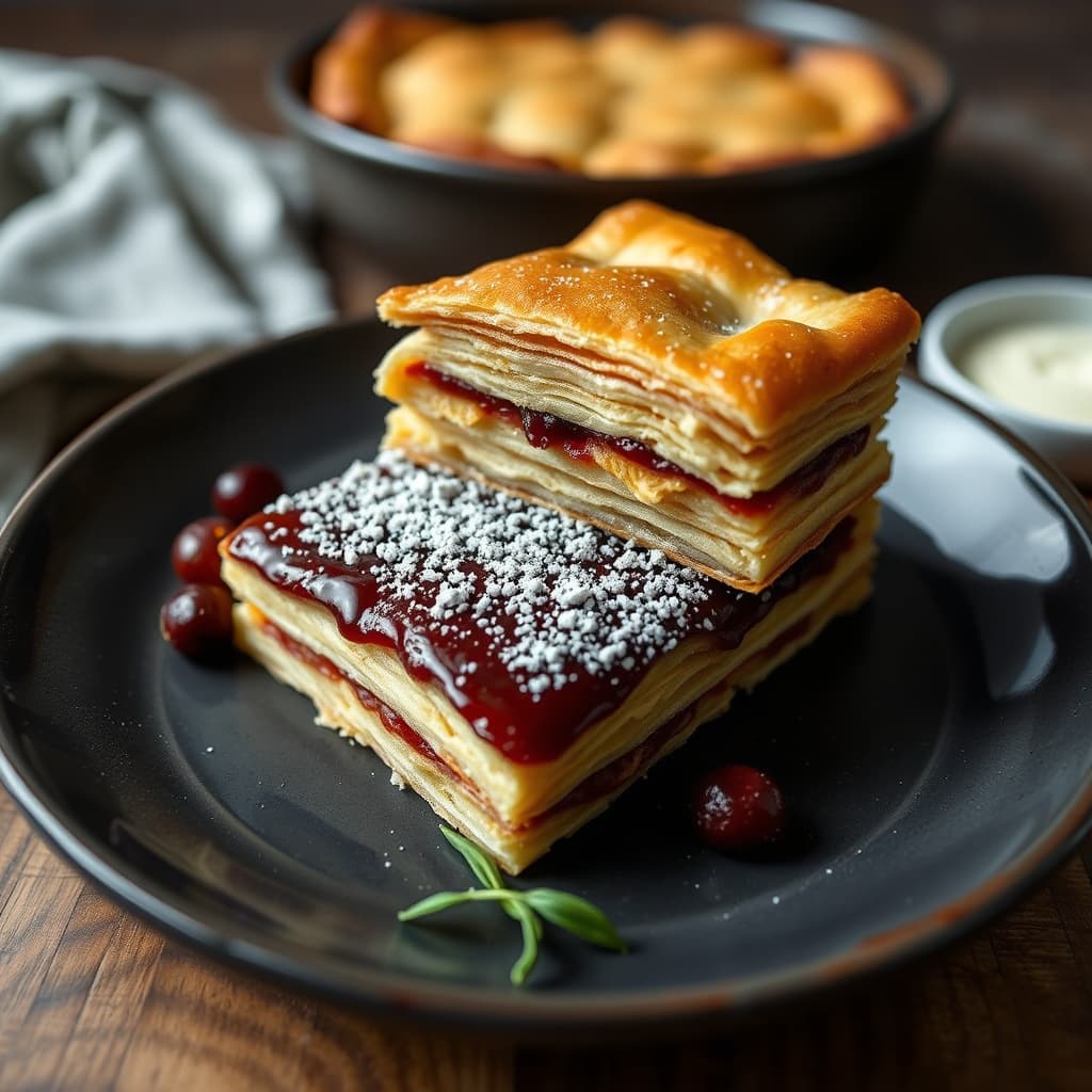 Askhenasisk lagdelt bakverk (Fluden)