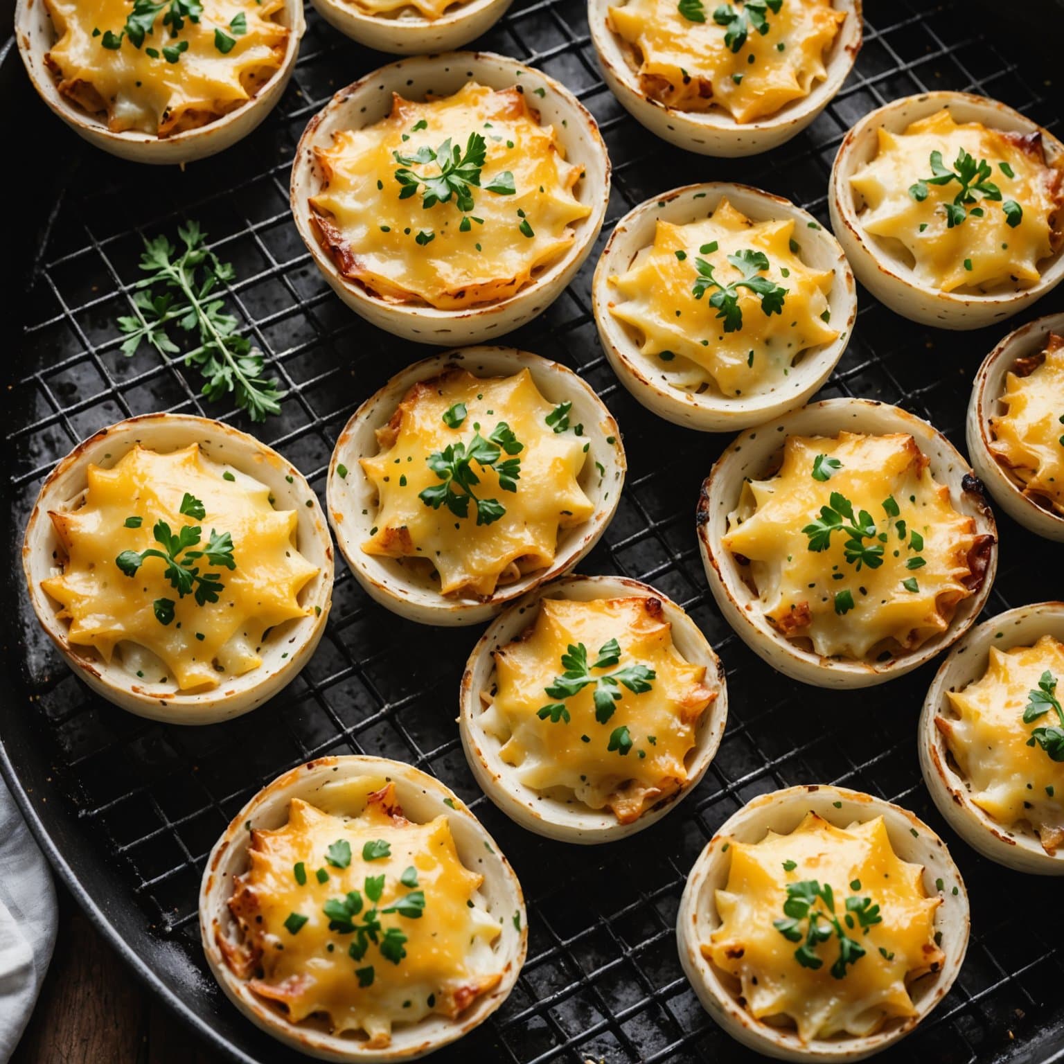 Au Gratin-poteter på grillen