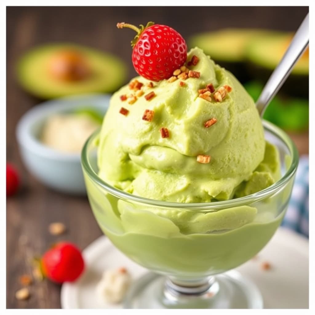 Avokadogelato
