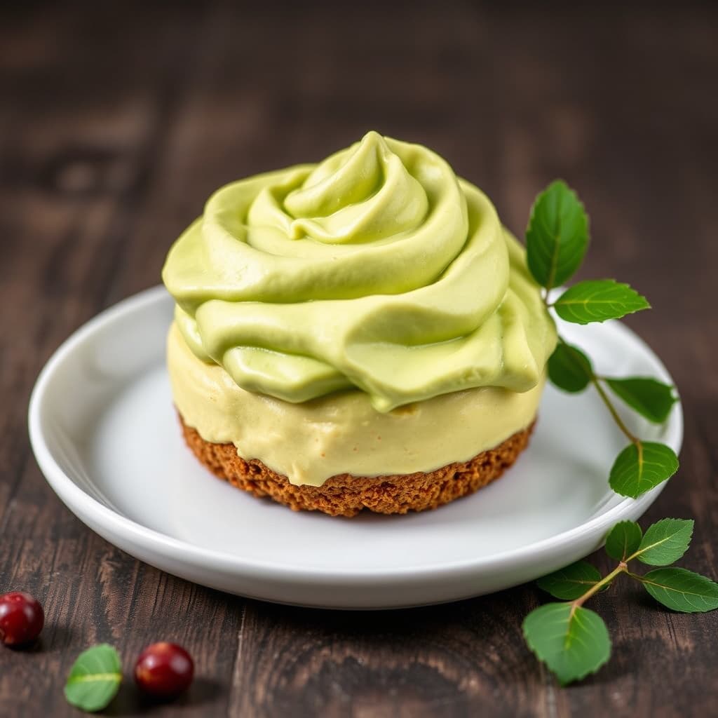 Avokadomousse i marengs