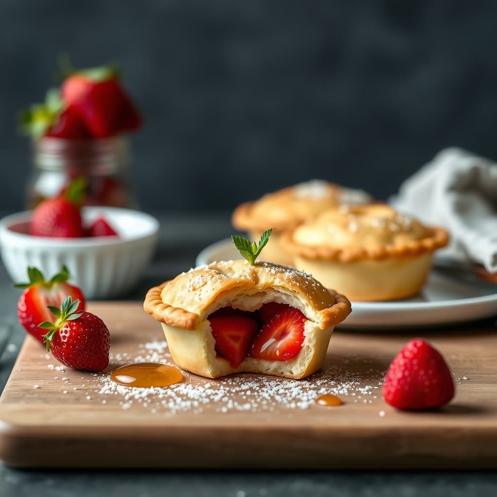 Baby Jordbær og Honningkaker