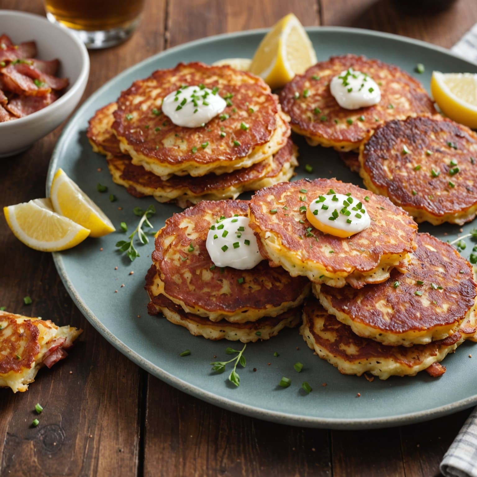 Bacon SPAM® og potetpannekaker