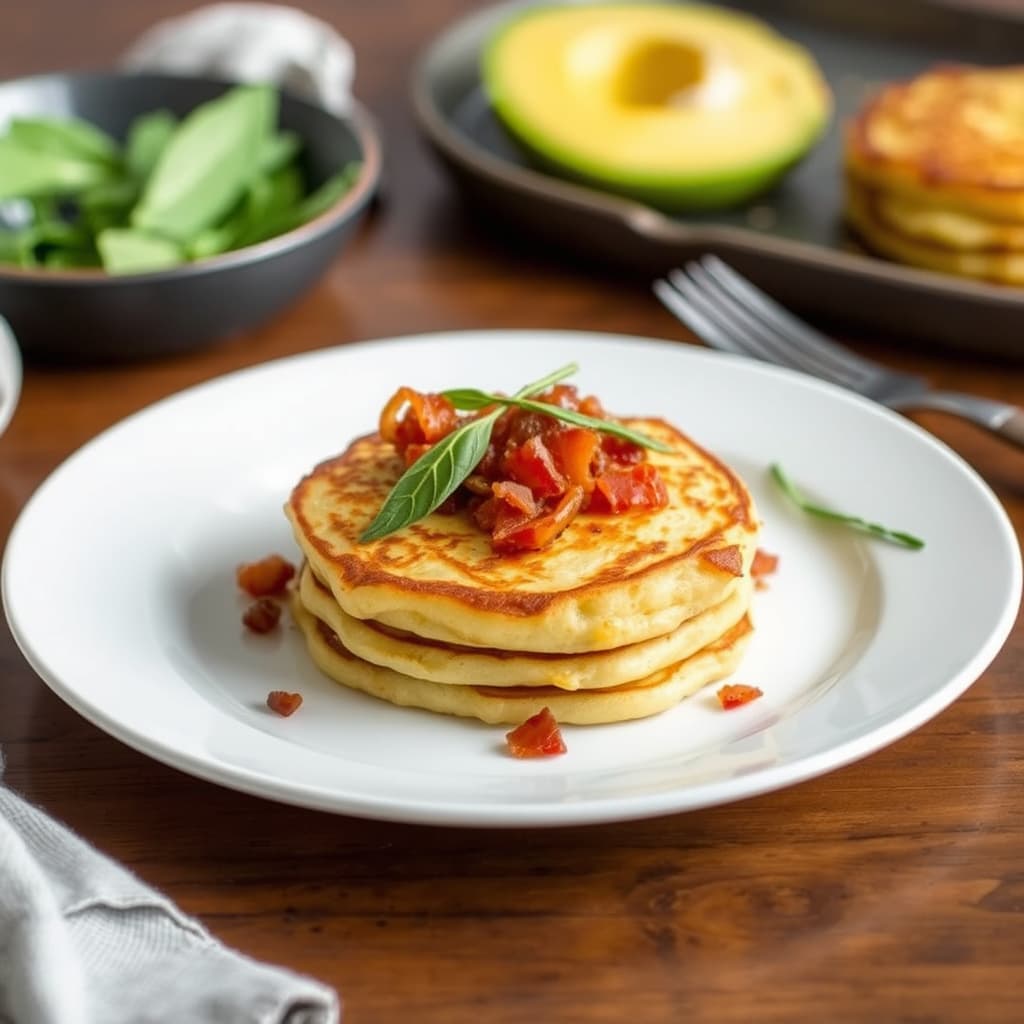 Bacons og salvie-potetkaker