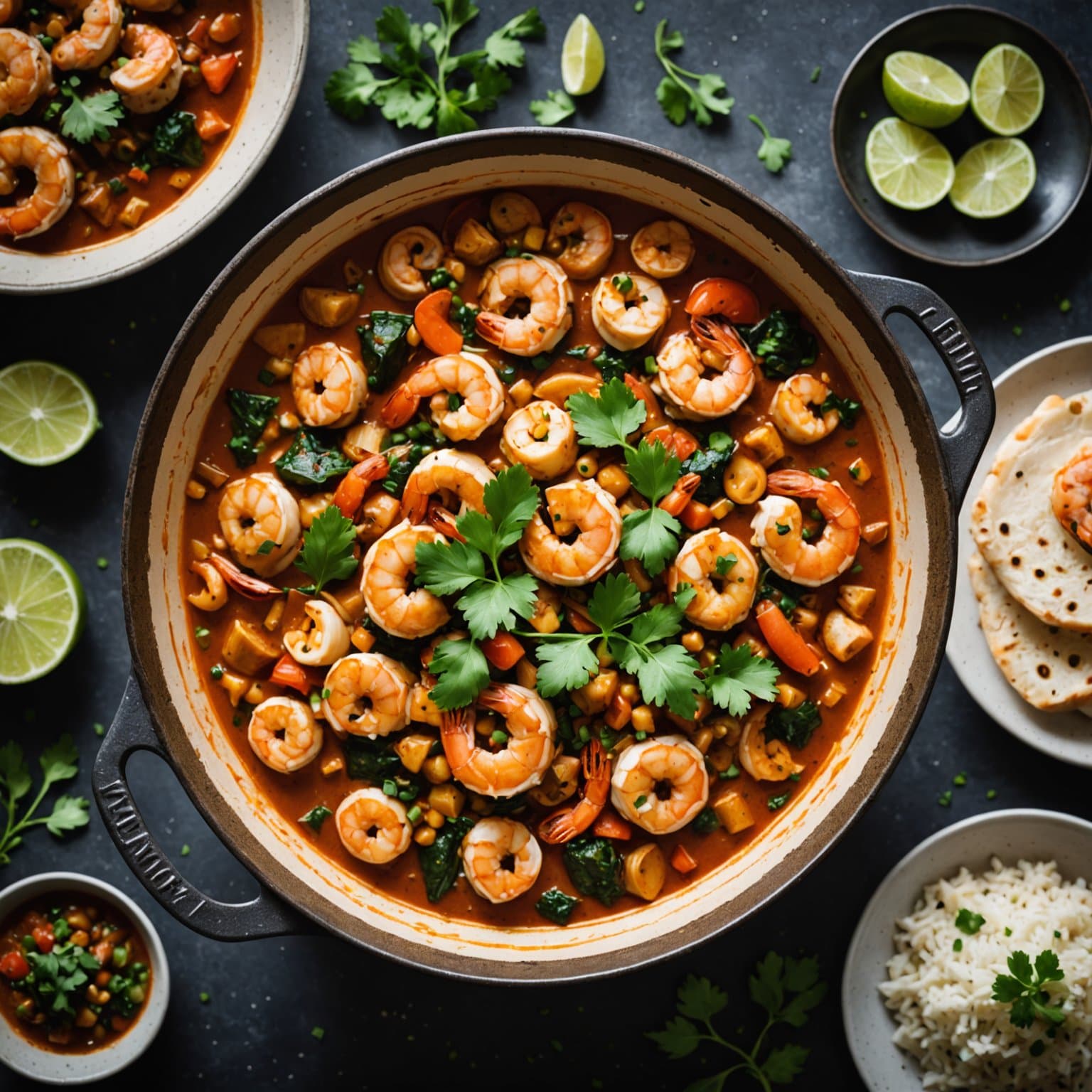 Bahian kylling- og rekestuing