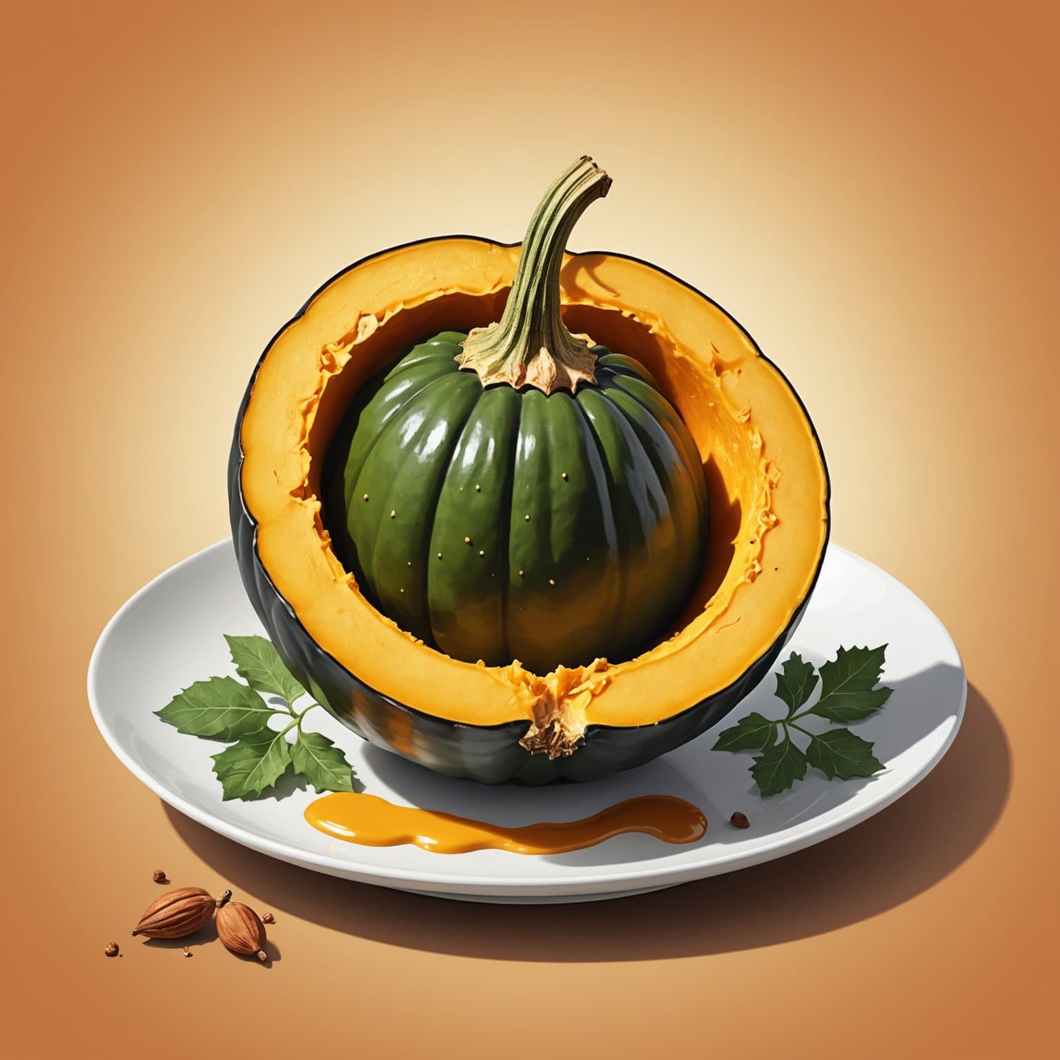 Bakt kastanjefrukt av gresskar av Marzetti®