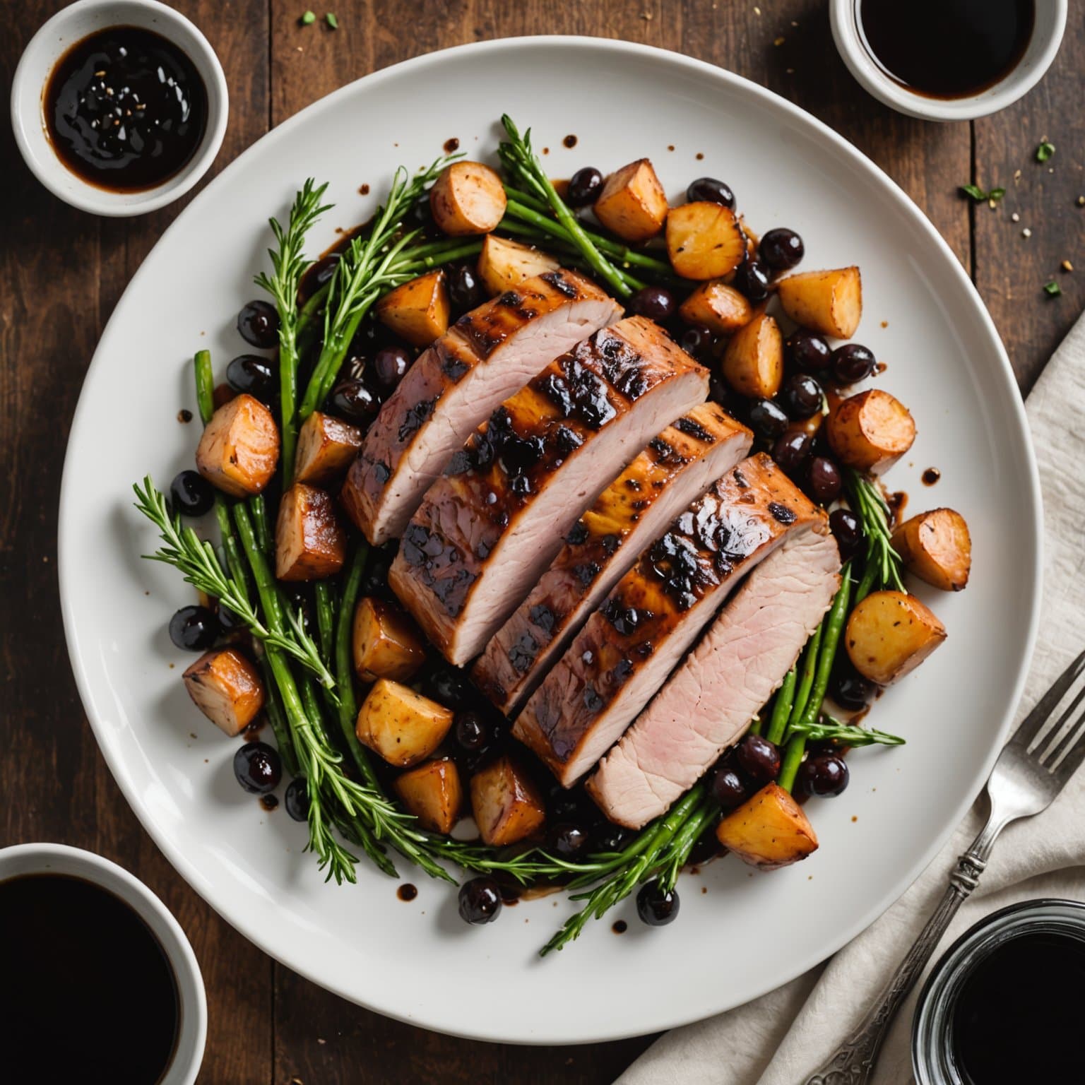 Balsamico-ovnsbakt svinenakke