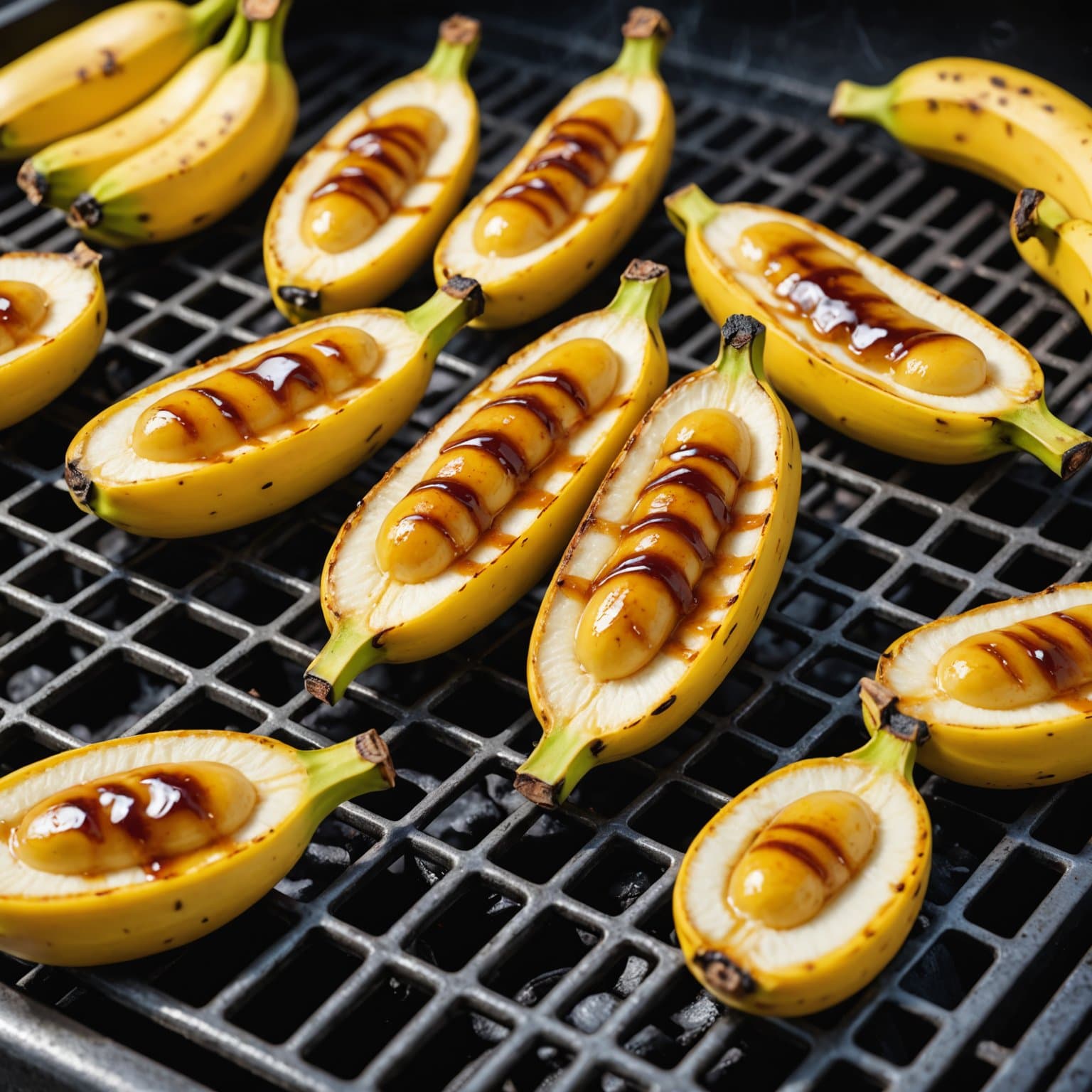 Bananas Foster på grillen