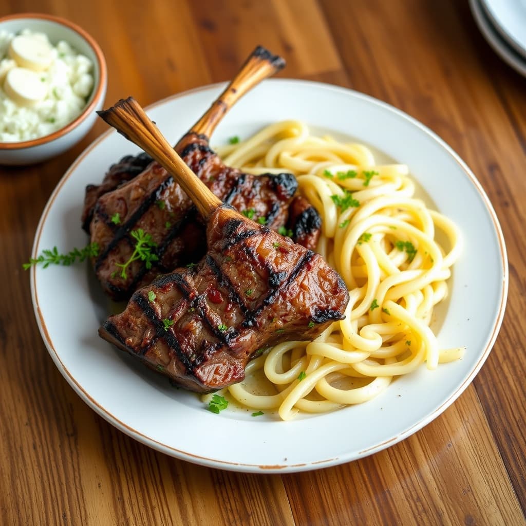 Barba Yiannis grillede lam