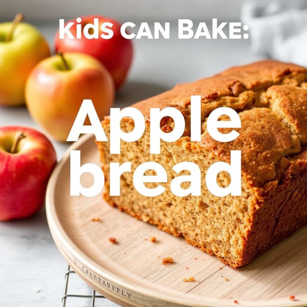 Barn kan bake: Eplebrød