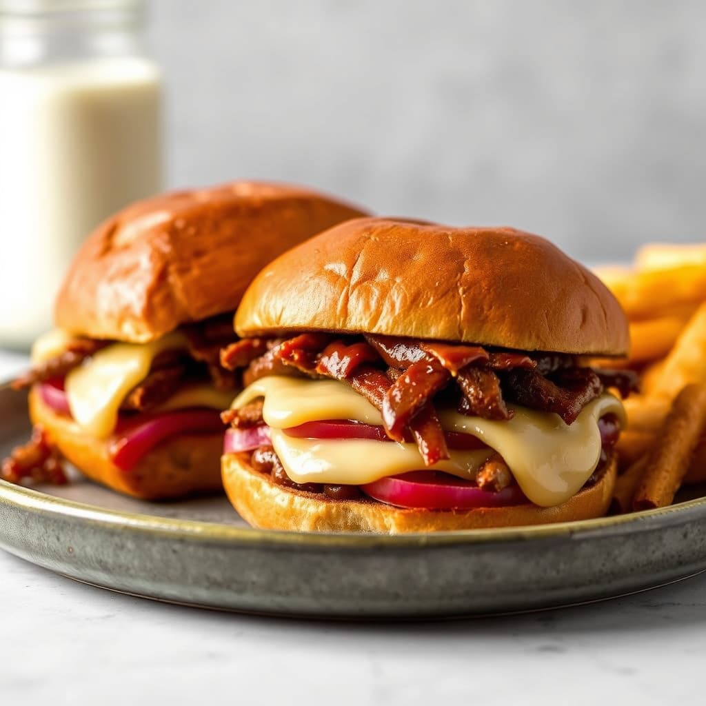 BBQ Brisket Reuben-sandwicher