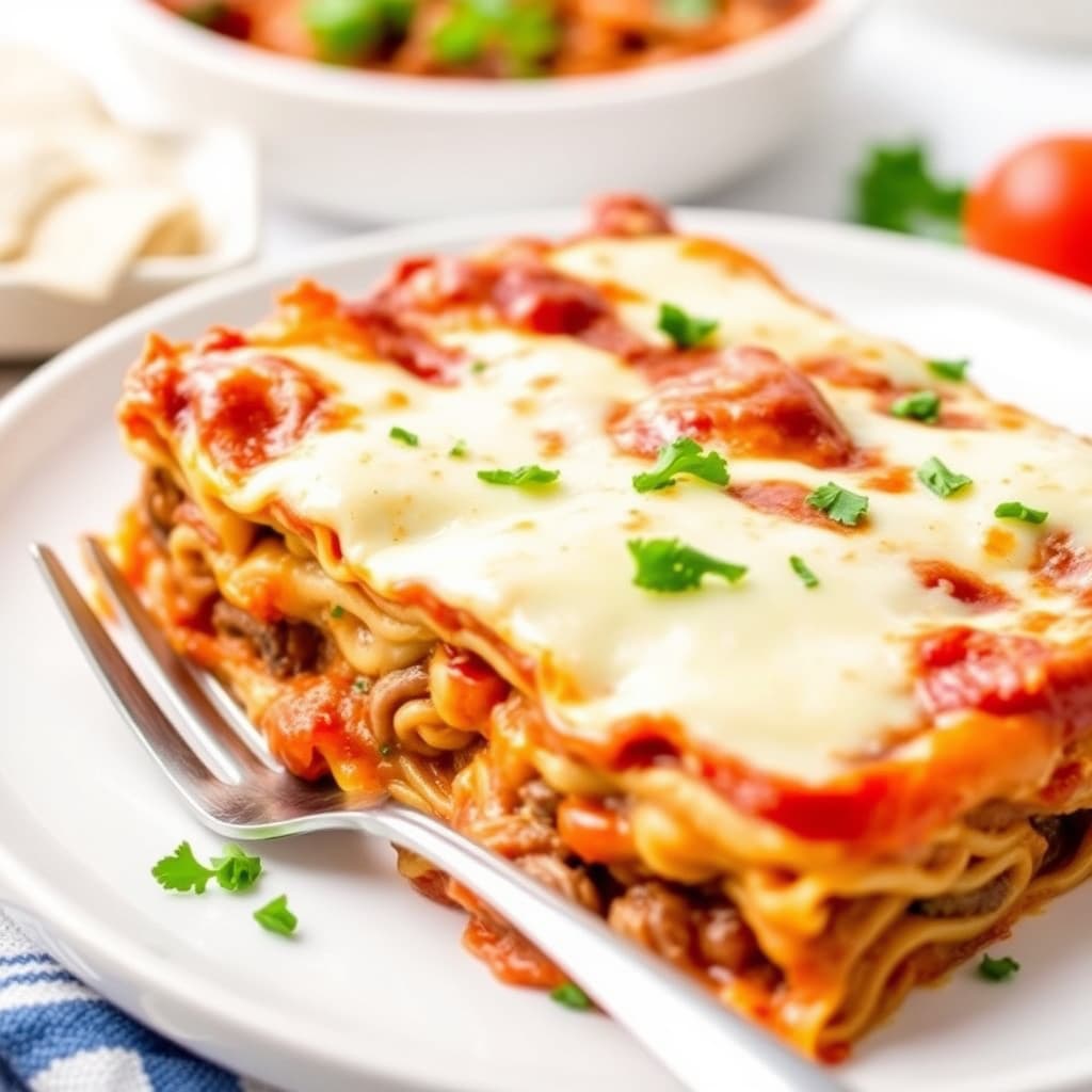 Bedre storfekjøttlasagne