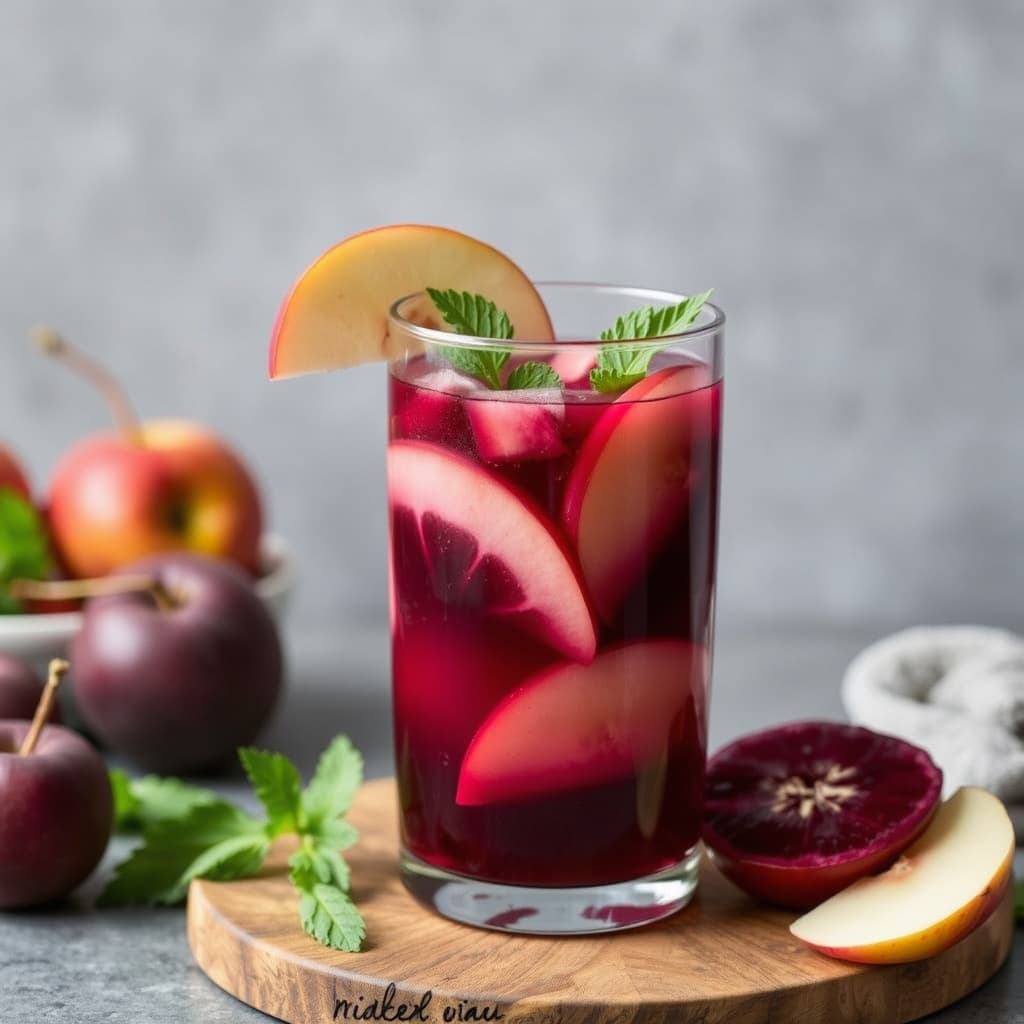 Beet Sangria med Winesap- epler