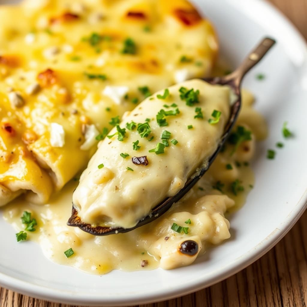 Belgisk endiv gratinert