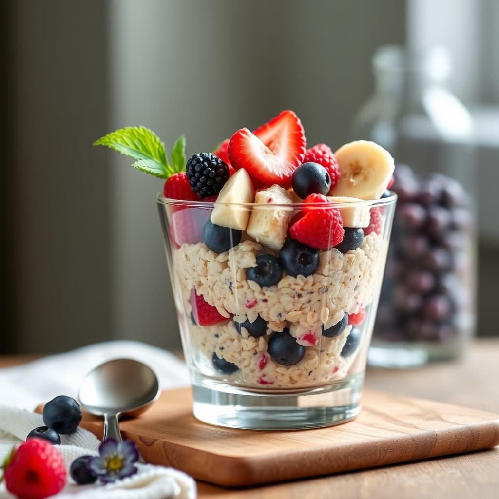 Berry 'Nana Havregryn Parfait