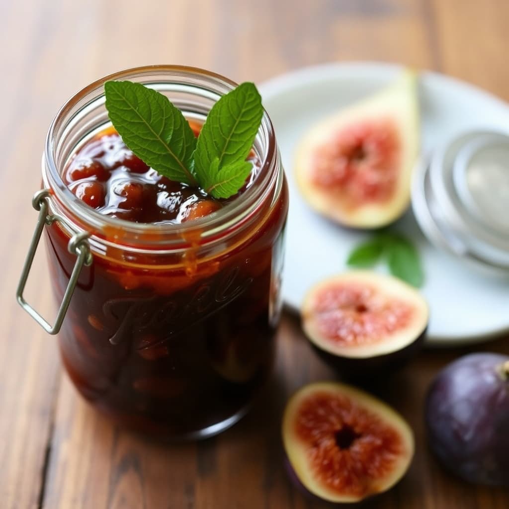 Beruset fikenmarmelade