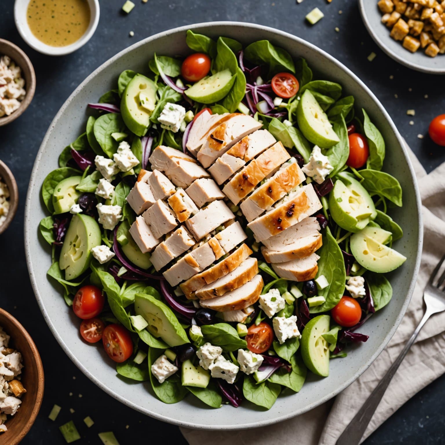 Beste kyllingsalat noensinne