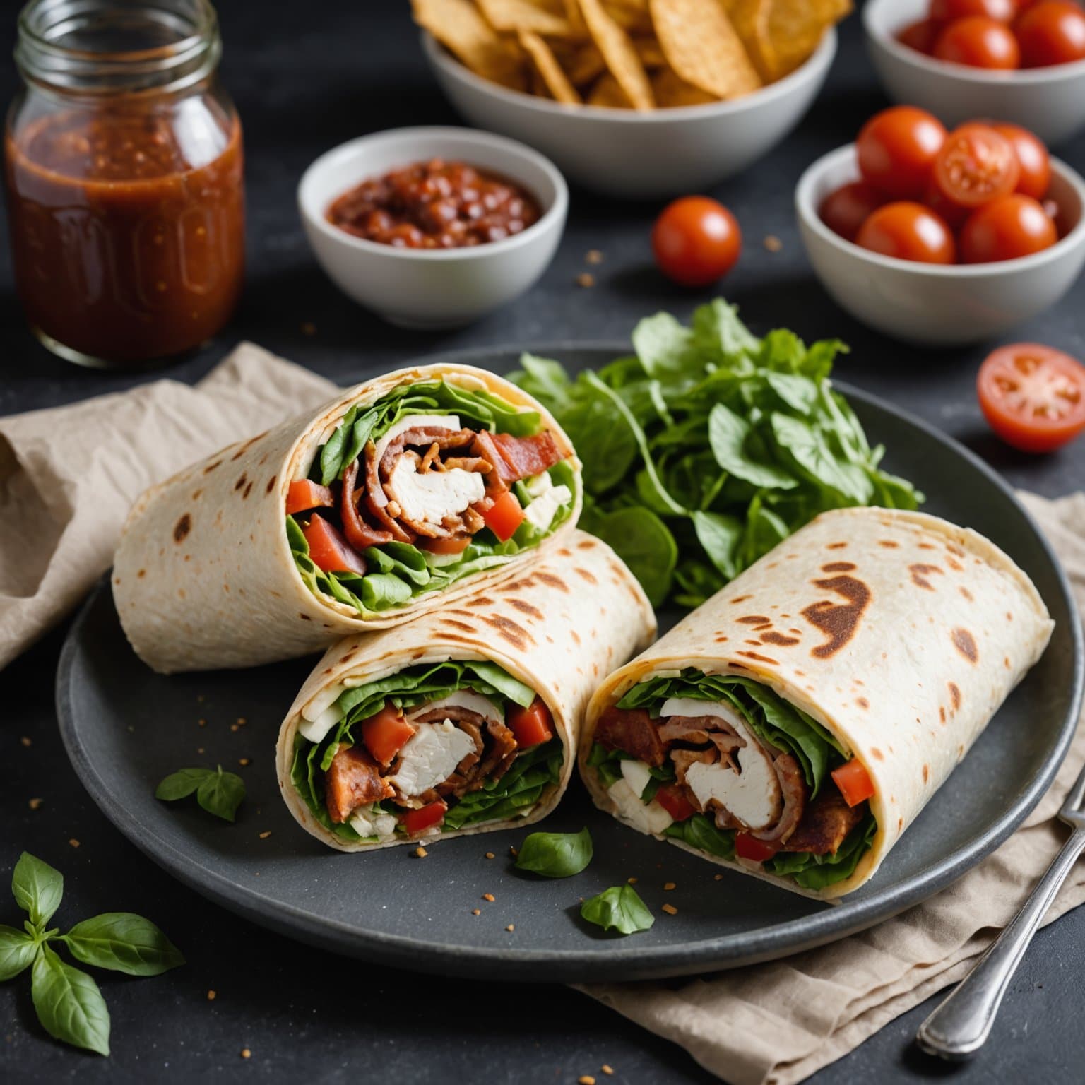 Beste noensinne BLT-wrap