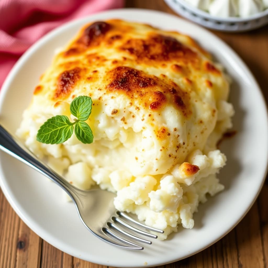 Bestemors ovnsbakte riskrem med marengs