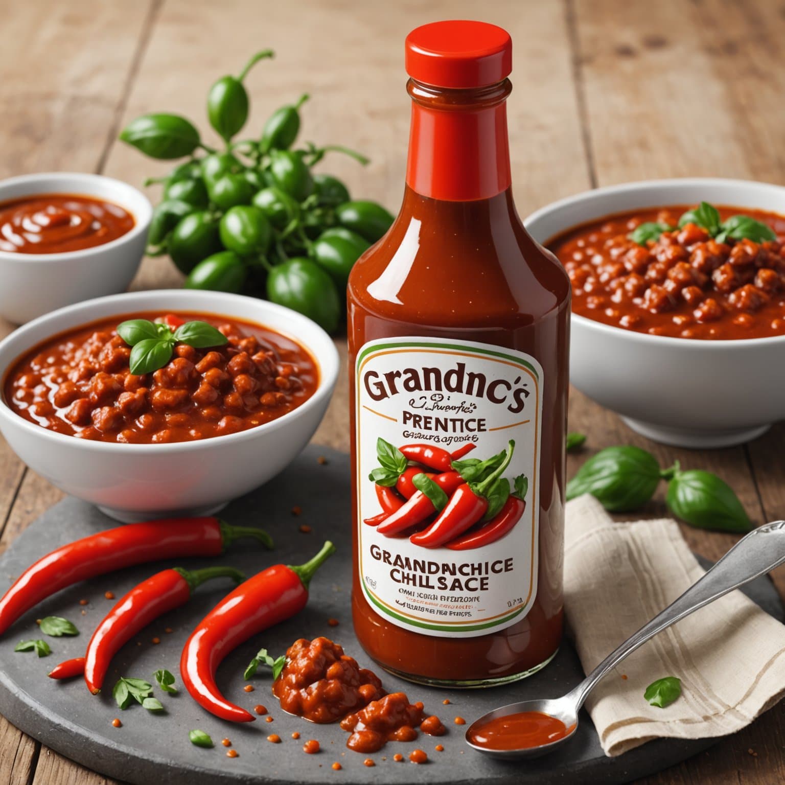 Bestemors Prentice sin chilisaus