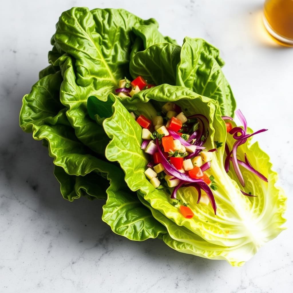 Bibb-salat med rystet vinaigrette