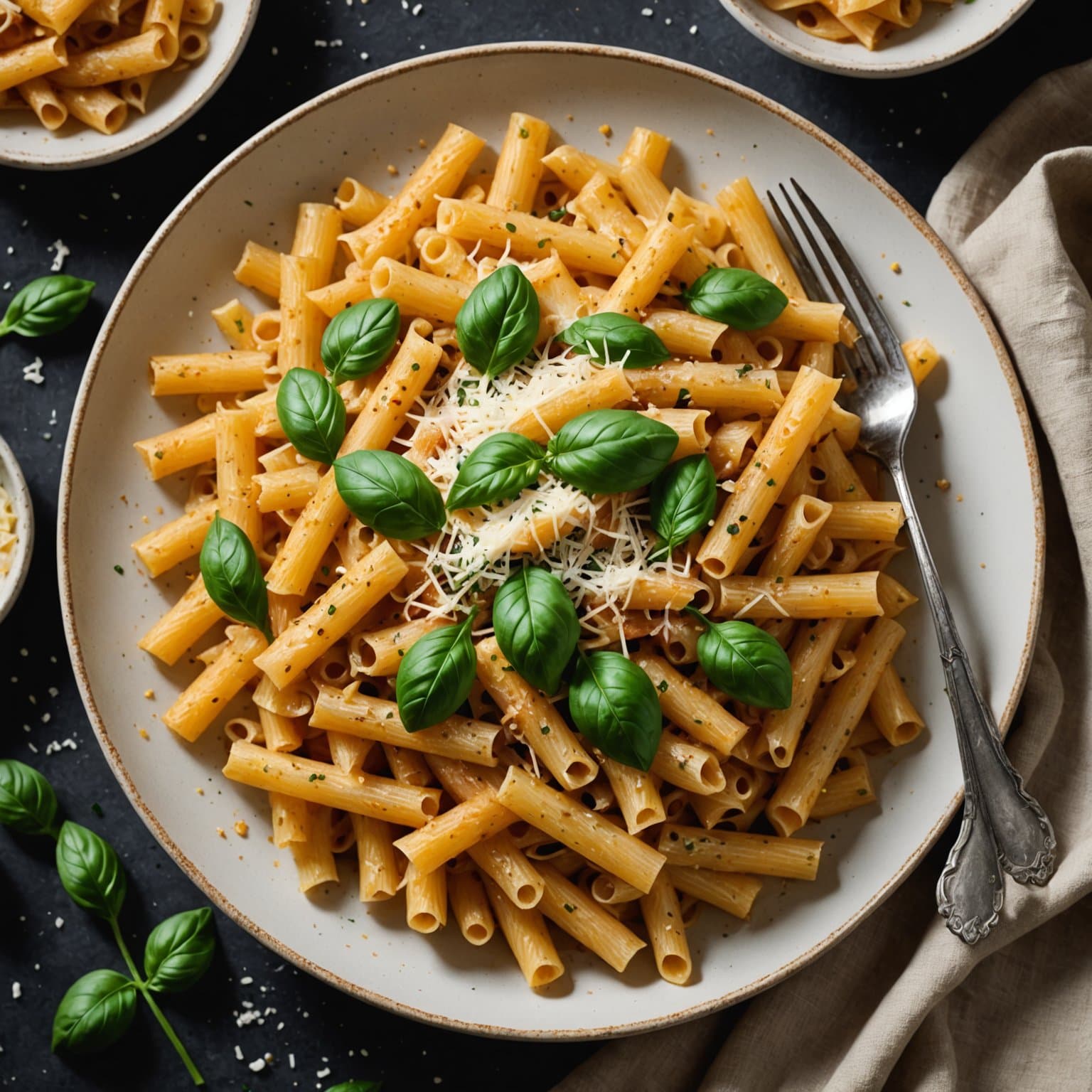 Biff- og parmesanspasta