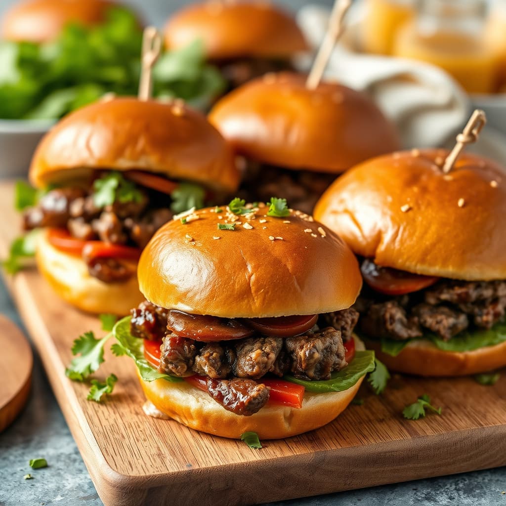 Biffslidere for en stor gruppe