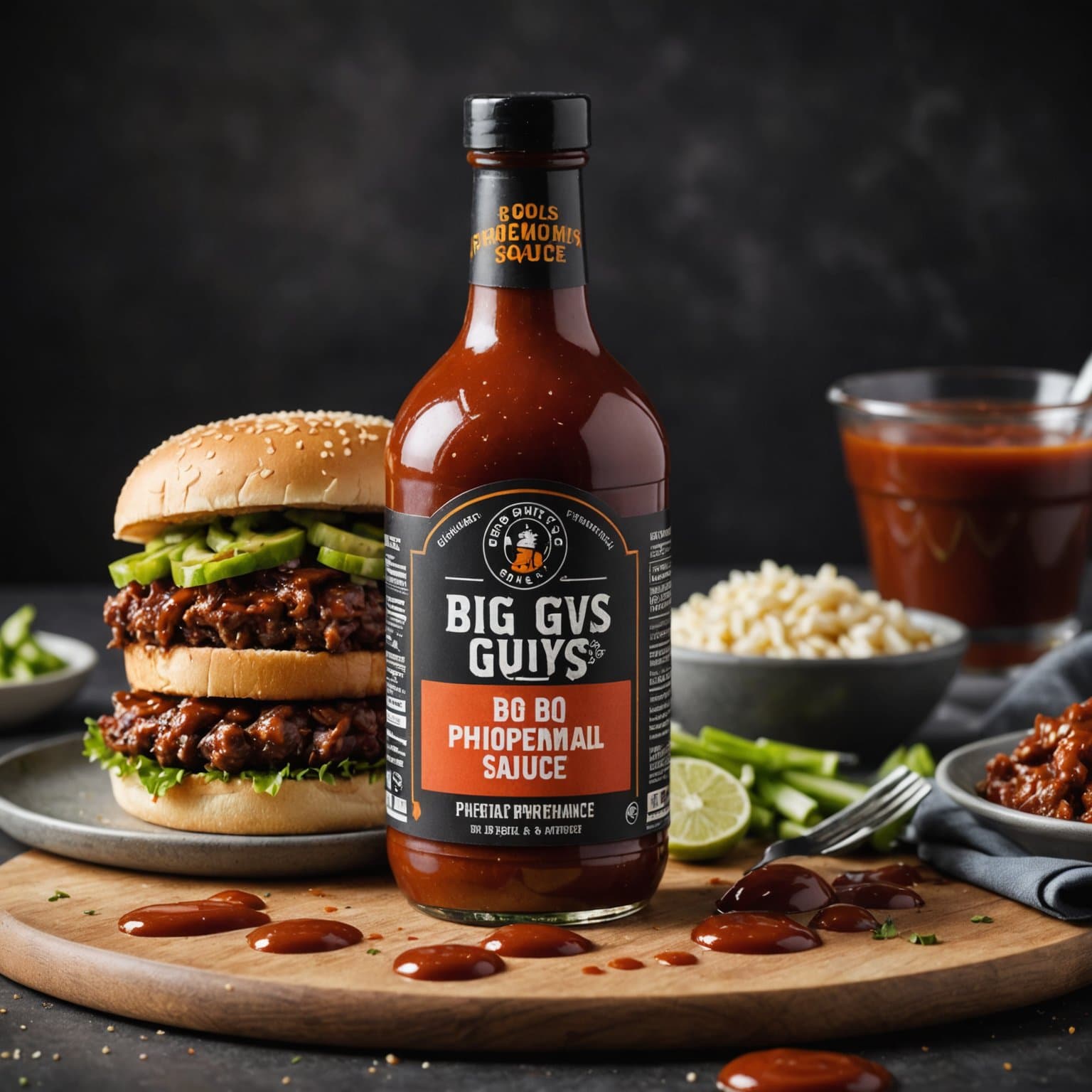Big Guys Phenomenal BBQ-saus