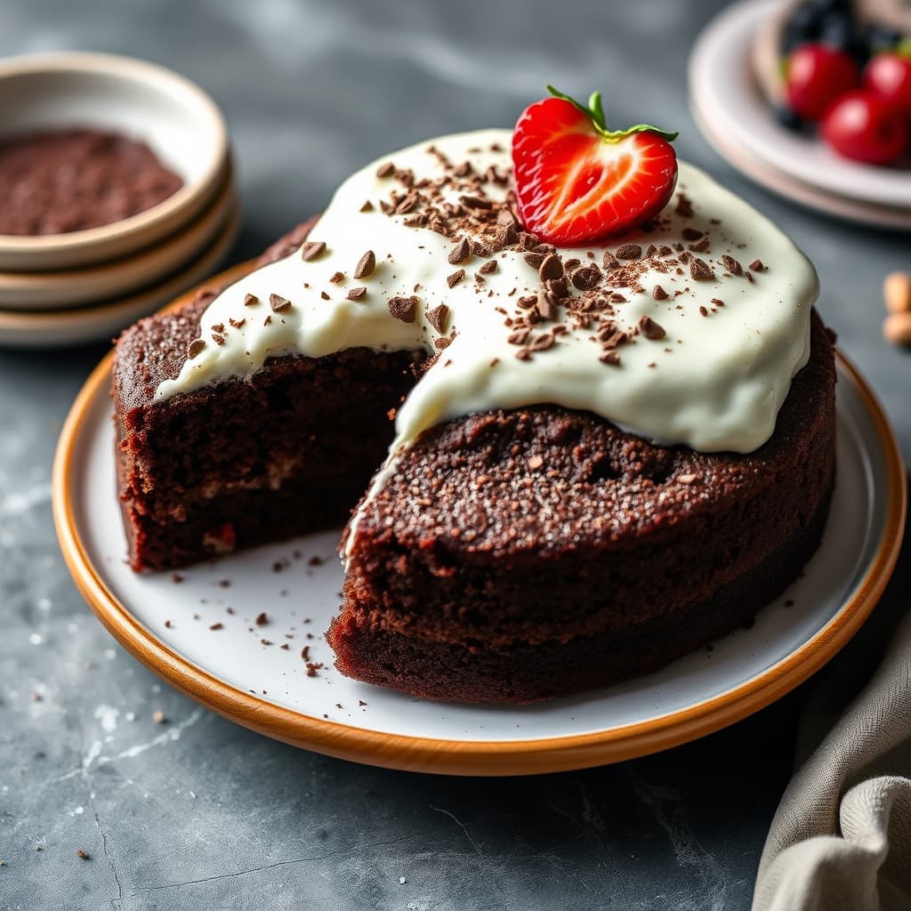 Bitter-søt sjokoladekakemoln