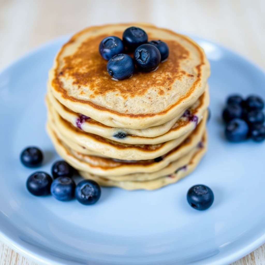 Blåbær-helkornpannekaker