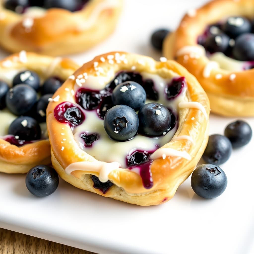 Blåbær-ostedanske wienerbrød