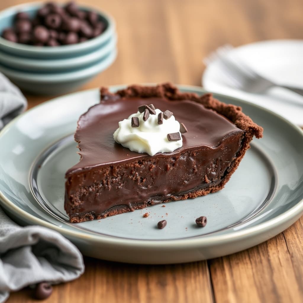 Black-Bottom Chocolate Pie