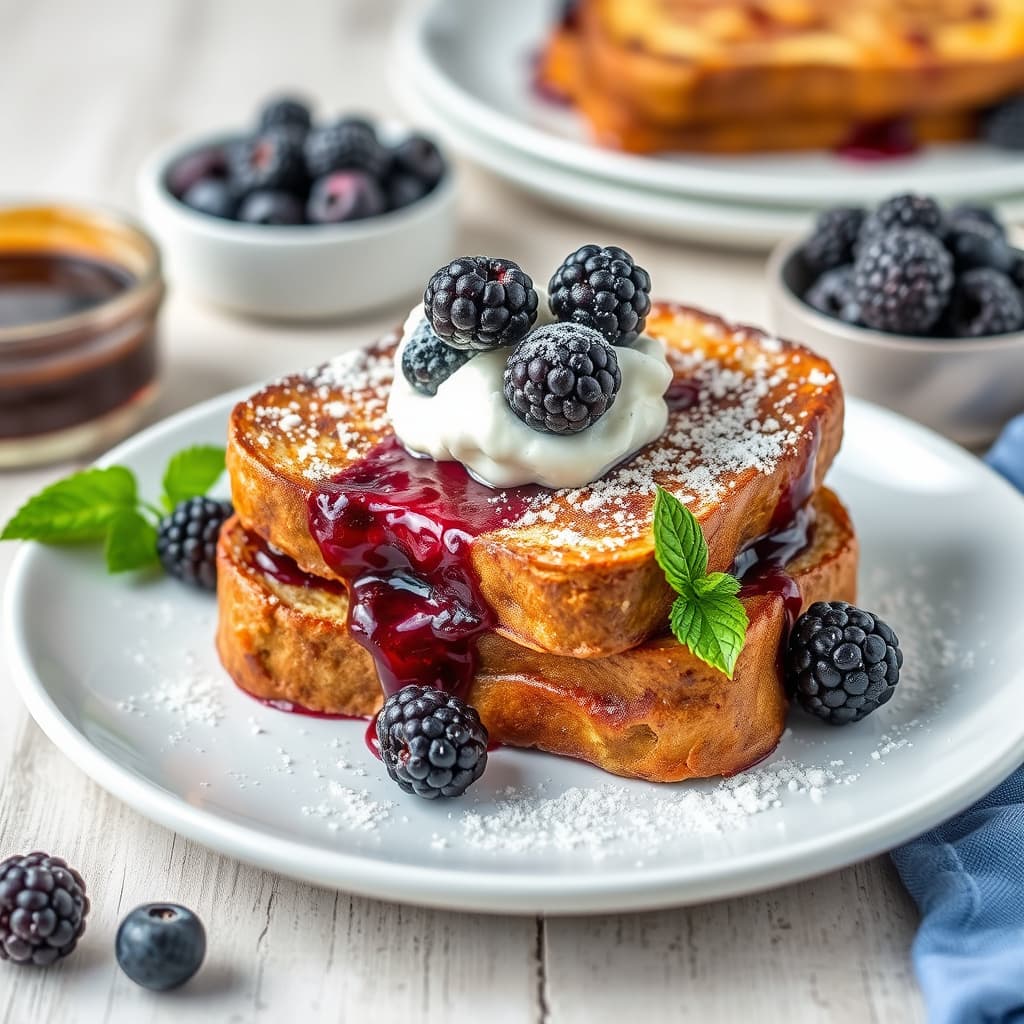 Blackberry French Toast
