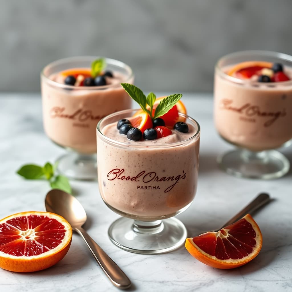 Blodappelsin–Chia Pudding