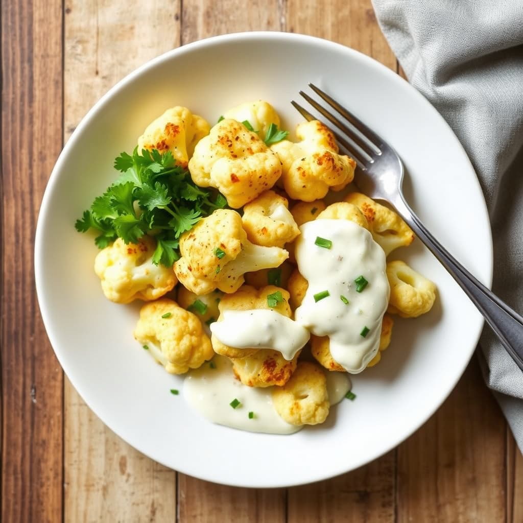 Blomkål med pepperrotkrem