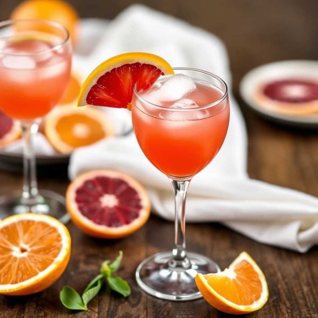 Blood Orange Bellini