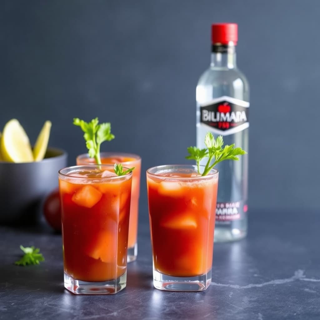 Bloody Marys med tomatvodka