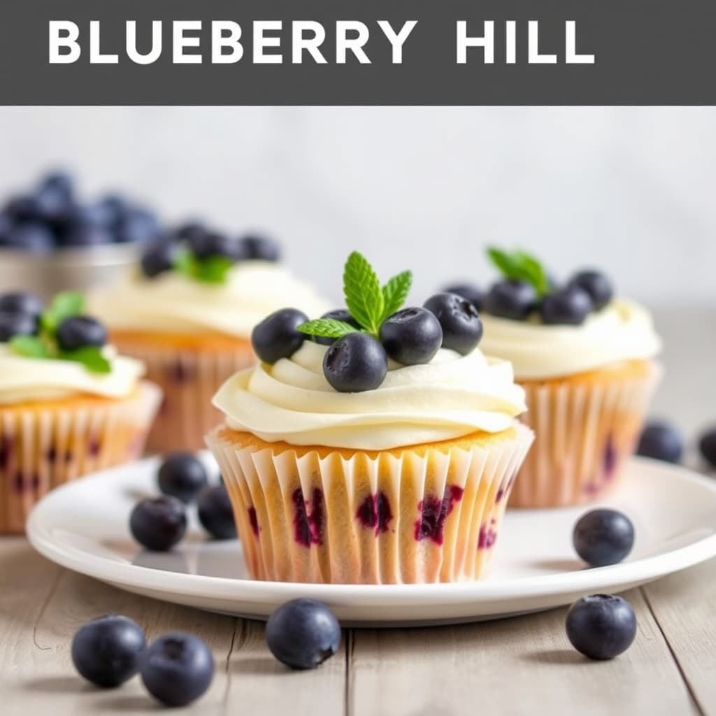 Blueberry Hill Cupcakes
