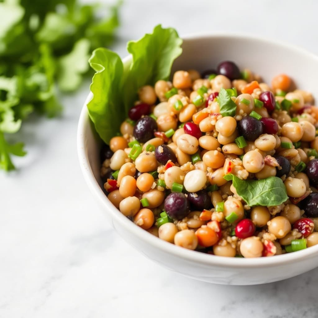 Blueprint bønne- og kornsalat