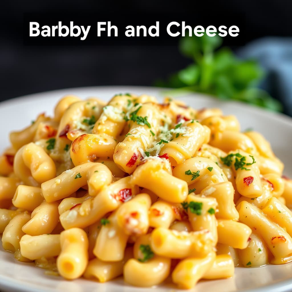 Bobby Flays makaroni og ost carbonara