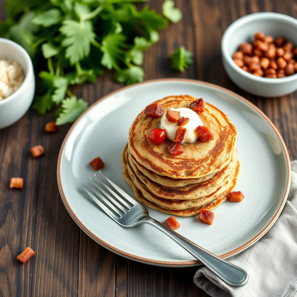 Bokhvete-baconpannekaker