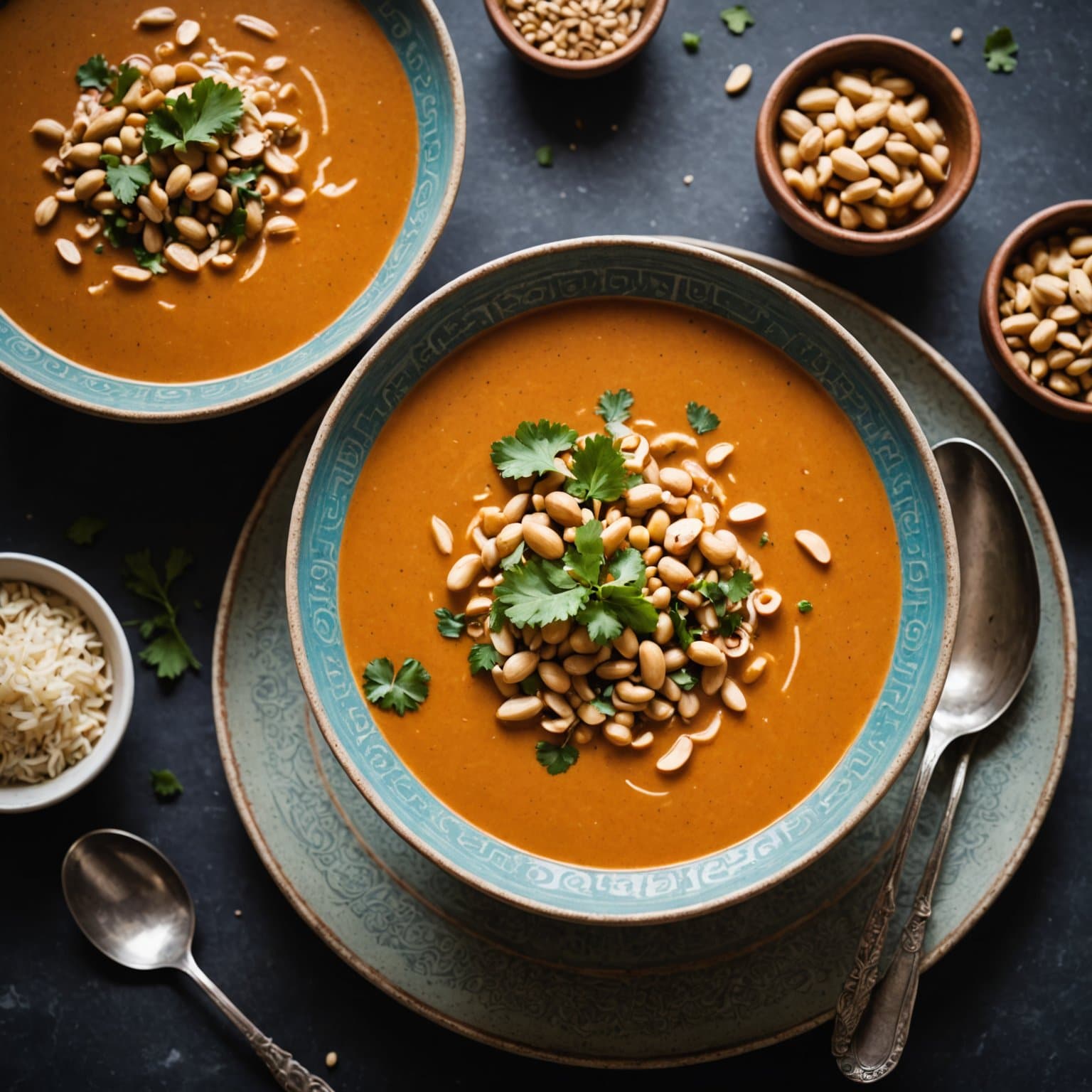 Boliviansk peanøttsaus (Sopa de Mani)