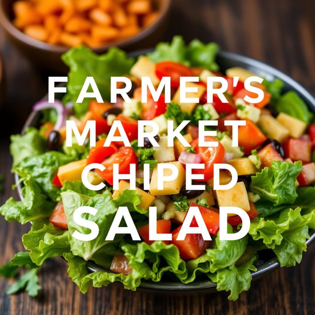 Bondens marked hakket salat